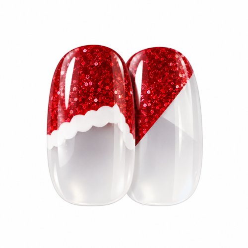 Christmas French Gel-Nagelsticker