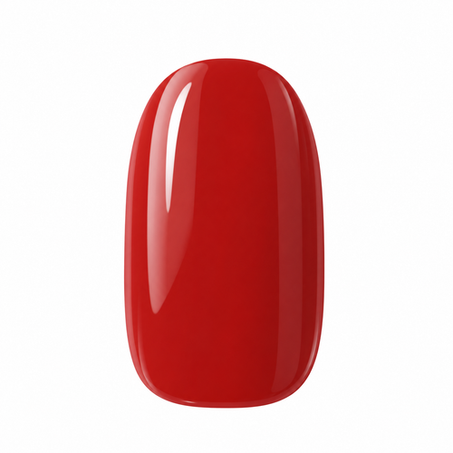 Scarlet Red Gel-Nagelsticker