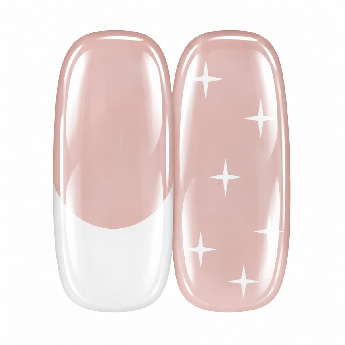 UV Gel Nail Stickers Starter Kit - 1+1 Free colors