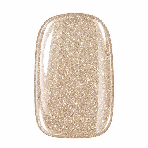 Golden Champagne Gel-Nagelsticker