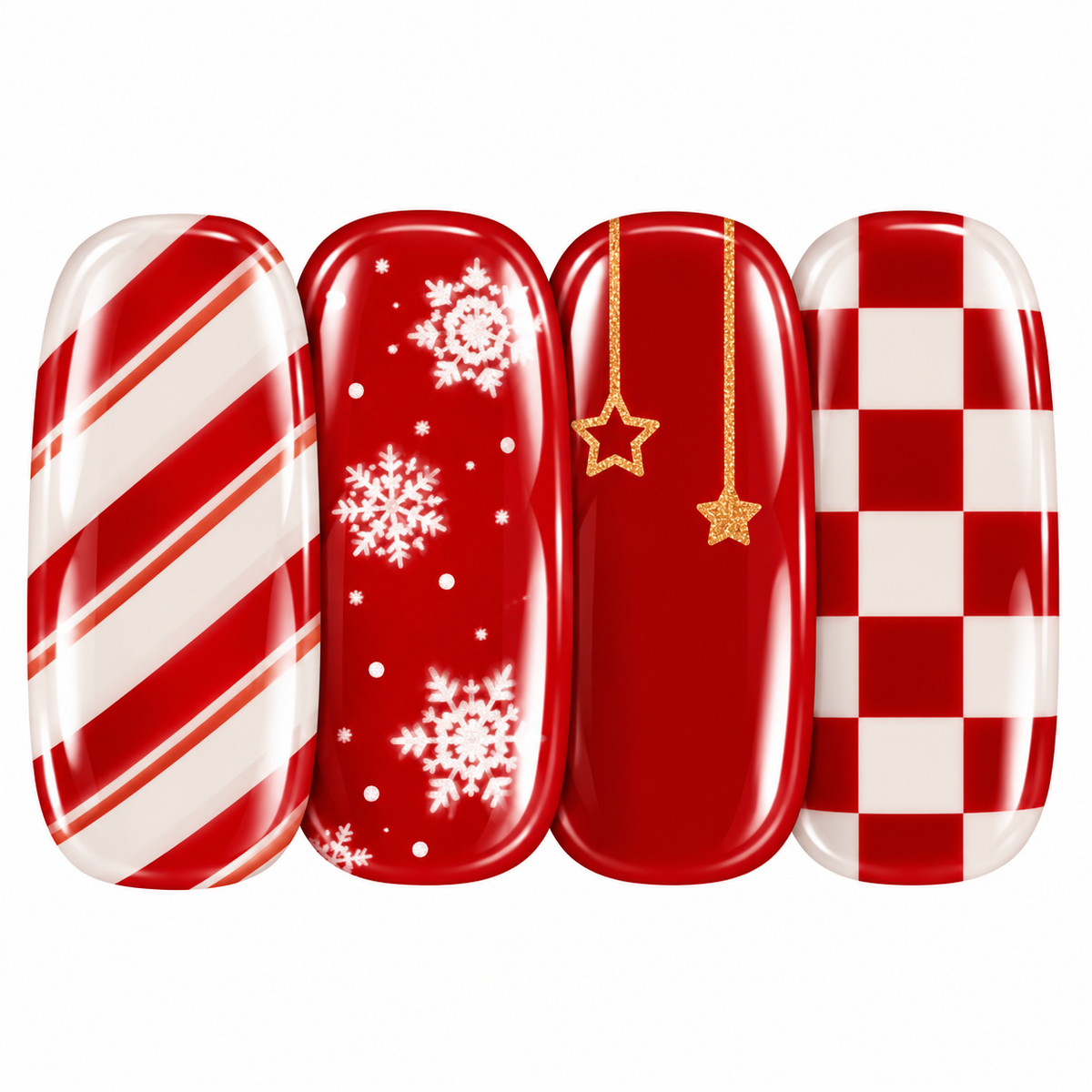 UV Gel Nail Stickers Starter Kit - 1+1 Free colors