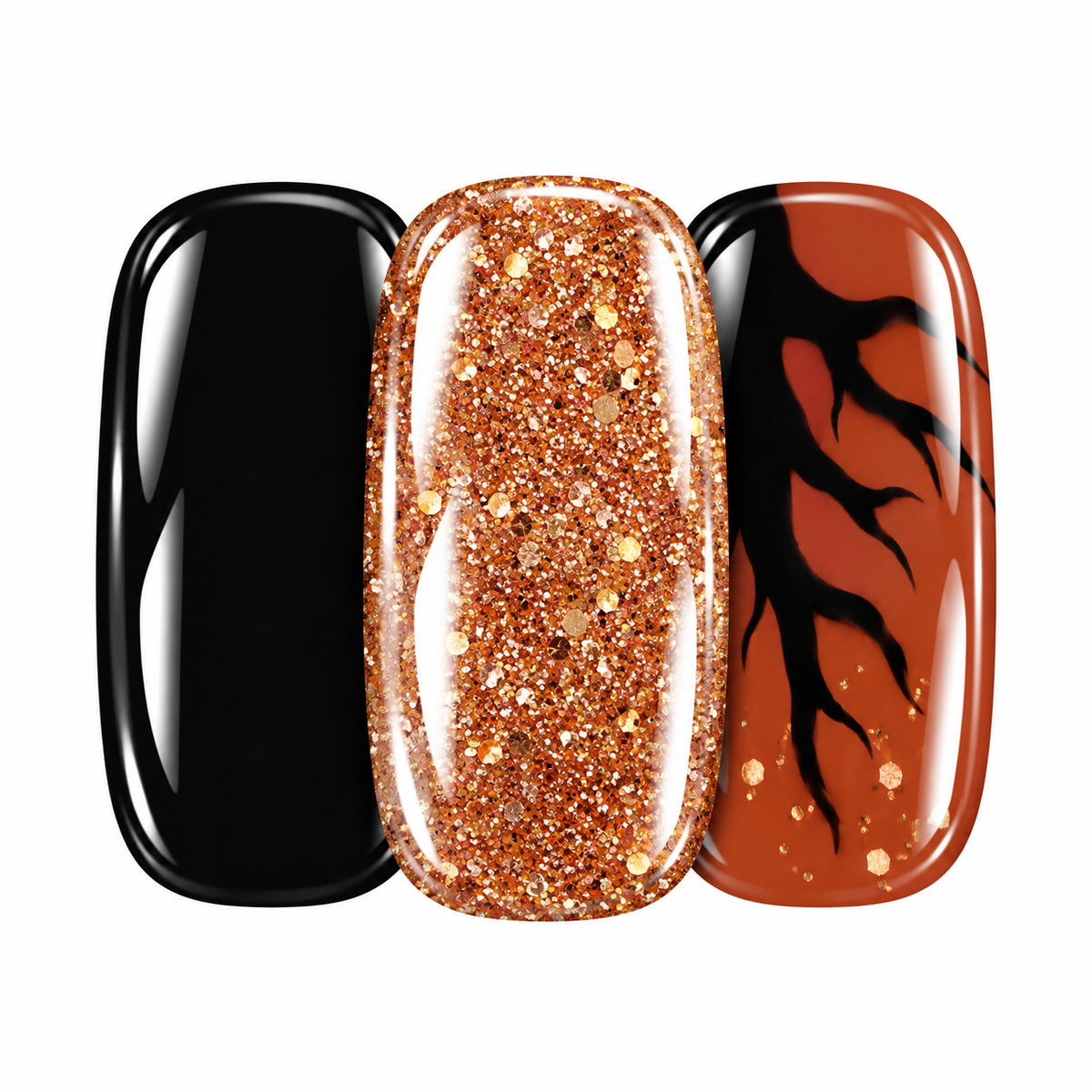UV Gel Nail Stickers Starter Kit - 1+1 Free colors