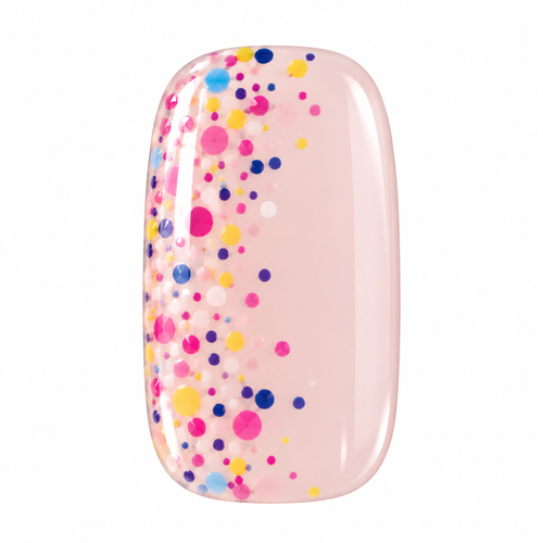 Confetti Kiss Gel-Nagelsticker
