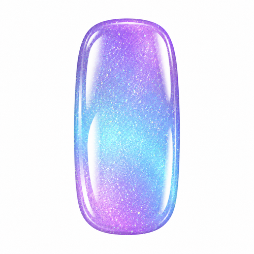 Aurora Glow Gel-Nagelsticker