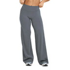 Silque™ Sculpt & Flow – High-Waisted Wide Leg Leggings