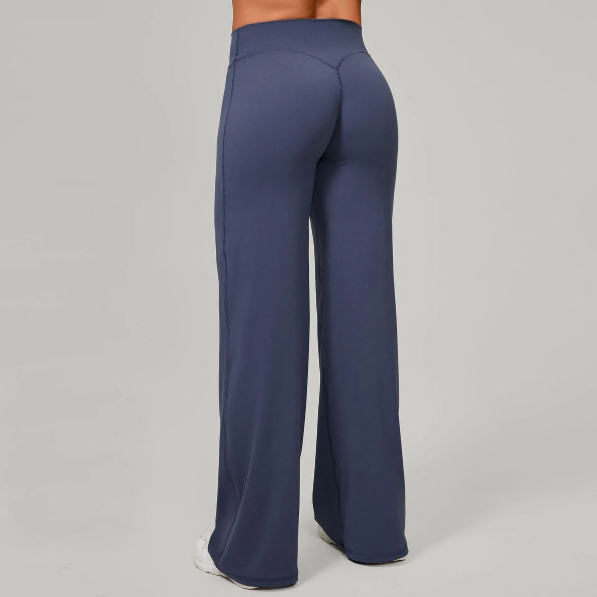 Silque™ Sculpt & Flow – High-Waisted Wide Leg Leggings