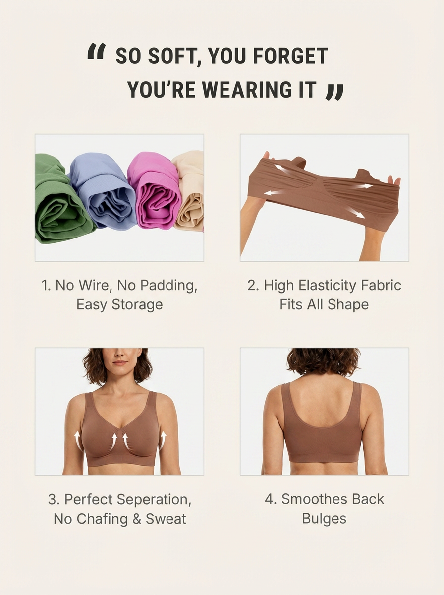 Silque® Plunge - Il reggiseno senza cuciture quotidiano